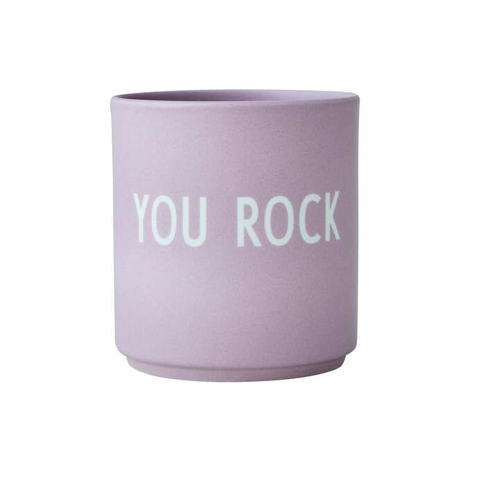 Кружка "You Rock " 0,25 л Light Lavender Favourite Design Letters