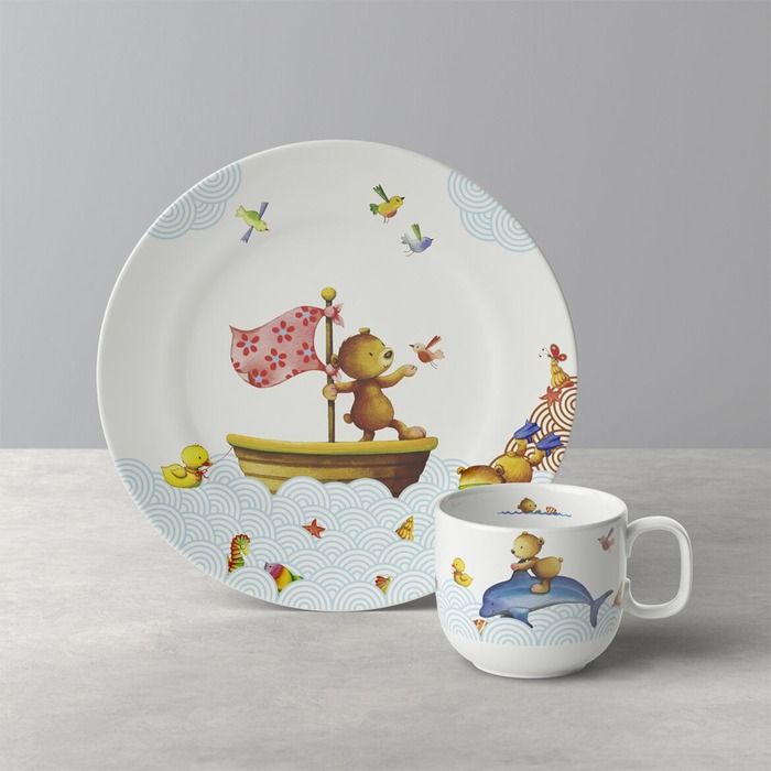 Villeroy & Boch Набор детской посуды из 2 предметов Happy as a Bear Villeroy & Boch