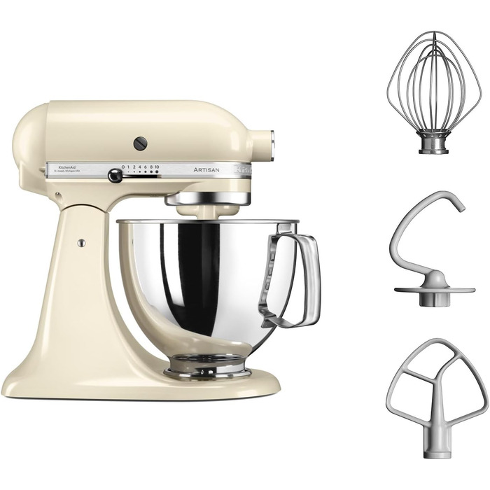 Кухонный комбайн 4,8 л 300 Вт Cream Artisan KitchenAid