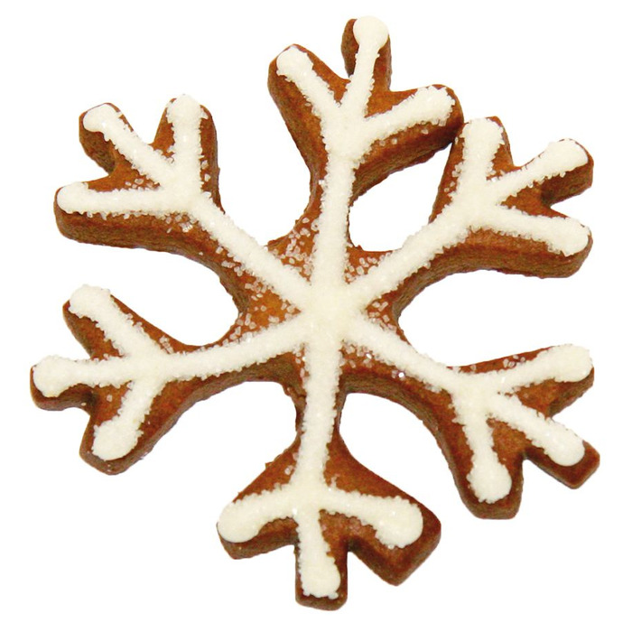Форма для печенья в виде снежинки, 8 см, RBV Birkmann