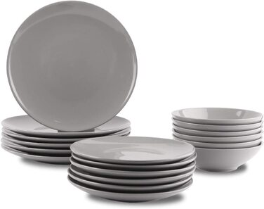 Набор посуды для гриля Amazon Basics, 18 предметов, на 6 персон