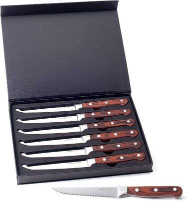 Набор ножей для стейка 6 предметов Hanseküche