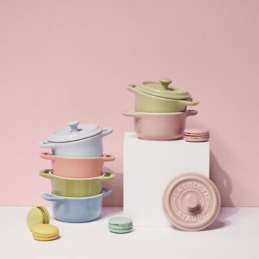 Набор из 6 мини-кокотниц 0,2 л Macaron Staub