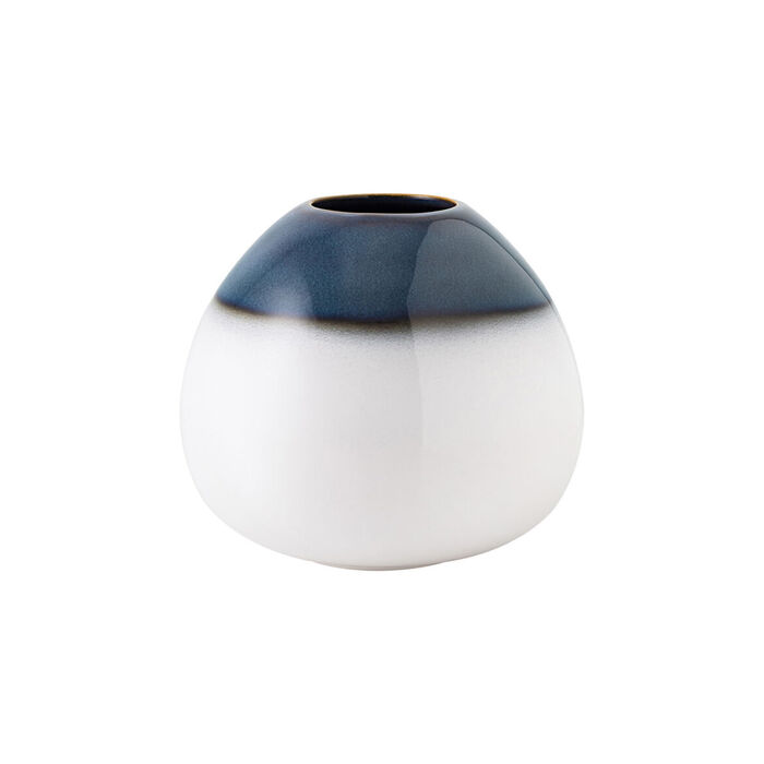 Villeroy & Boch Ваза 13 см Blue/White Egg Shape Lave Home Villeroy & Boch кофемолка feel at home lotus white