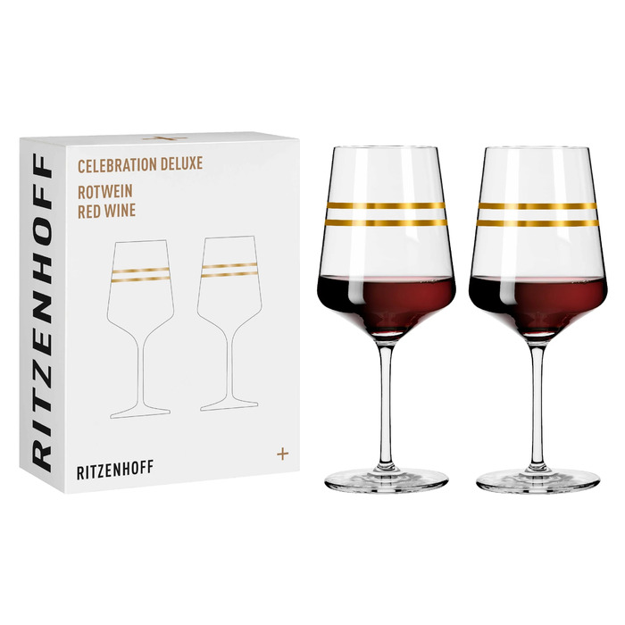 Набор бокалов для красного вина 0,540 л, 2 предмета 'Sonja Eikler' Celebration Deluxe Ritzenhoff