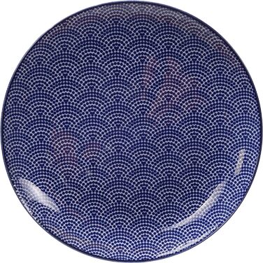 Набор тарелок 25.7 см 4 предмета Nippon Blue TOKYO Design studio