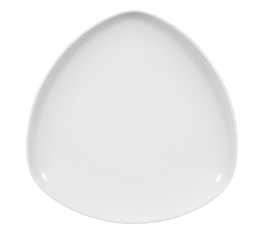 Тарелка плоская треугольная 26 см белая Sketch Basic Seltmann