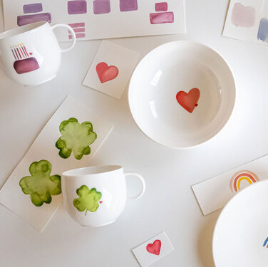 Пиала для хлопьев "Good Luck" 17 см With Love Villeroy & Boch