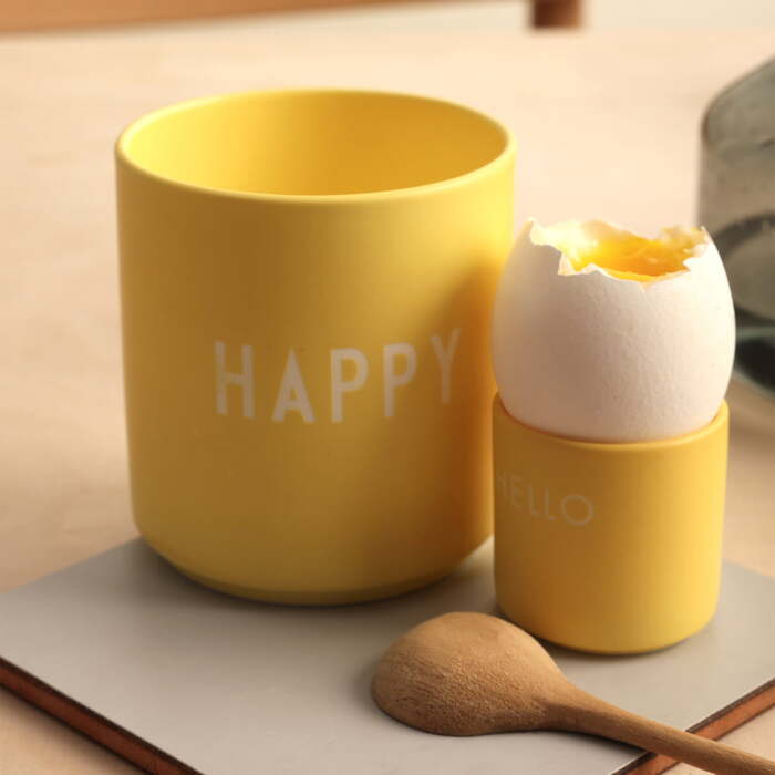 Набор подставок для яиц "Hello" Yellow Favourite Design Letters