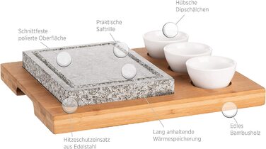 Набор для сервировки 5 предметов Hot Stone MÄSER