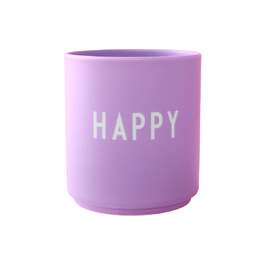 Кружка "Happy" 0,25 л фиолетовая Favourite Cups Design Letters