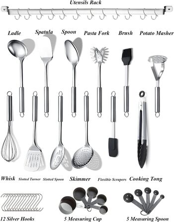 Набор кухонных принадлежностей 38 предметов Berglander