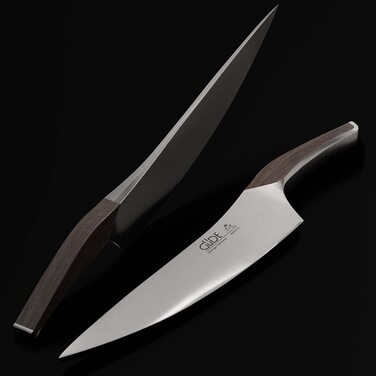 Поварской нож GÜDE Solingen Synchros из нержавеющей стали, рукоять из копченого дуба, 23 см