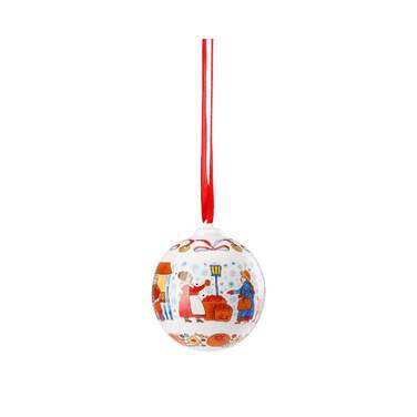Рождественская декорация Фарфоровый шар 6 см Porzellankugel Hutschenreuther