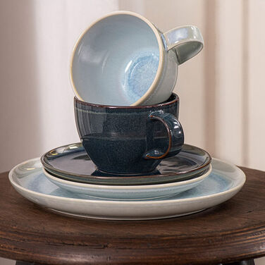 Набор из 6 кофейных блюдец 15 см Denim Crafted Villeroy & Boch