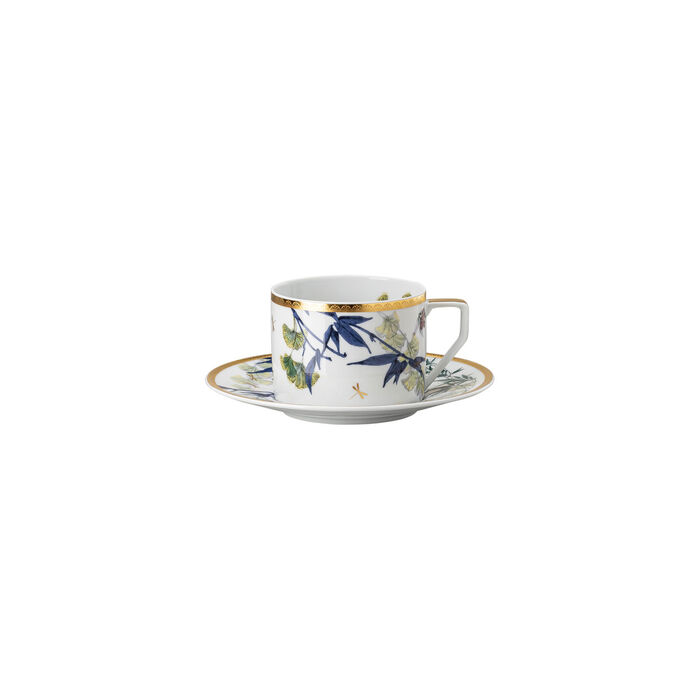 Rosenthal Чашка для чая с блюдцем 0,23 л White Heritage Turandot Rosenthal токийский гуль прошлое исида с товада с