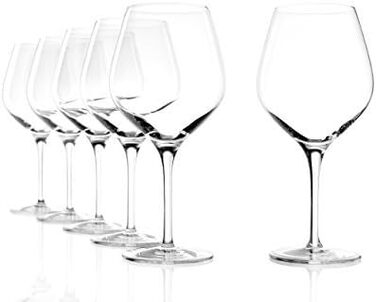 Набор бокалов для вина 650 мл 6 предметов Lausitz Stölzle