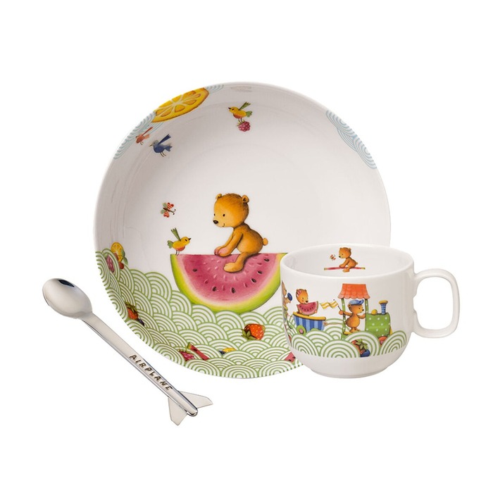 Villeroy & Boch Набор детской посуды из 3 предметов Hungry as a Bear Villeroy & Boch