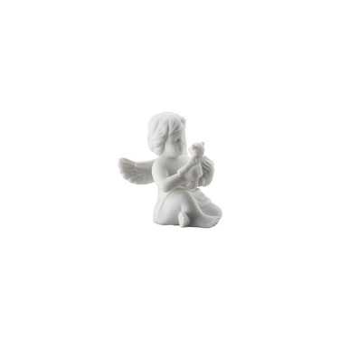 Фигурка "Ангел с плюшевым мишкой" 6,3 см матовая Angels Rosenthal