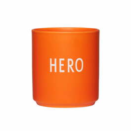 Кружка "Hero" 0,25 л оранжевая Favourite Design Letters