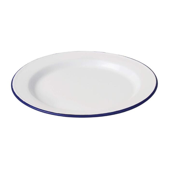 Набор эмалированных тарелок 6 предметов 30 см Olympia