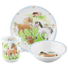 Набор детской посуды 3 предмета Mein Pony Compact Seltmann
