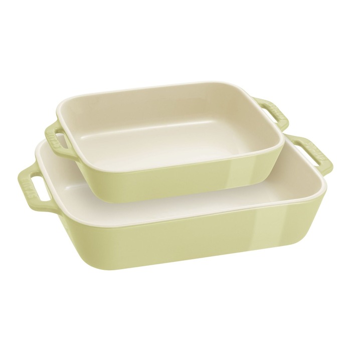 Staub Набор из 2 форм для запекания Light Green Staub