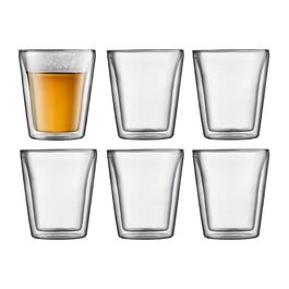 Набор стаканов с двойными стенками, 0,2 л, 6 предметов, Canteen Bodum