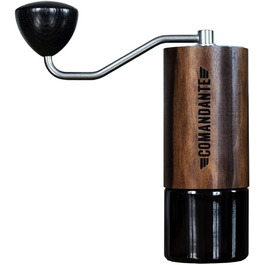 Кофемолка Comandante C40 MK4 с нитровальнм лезвием жидкого янтаря/нержавеющая сталь
