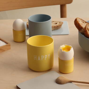 Набор подставок для яиц "Hello" Yellow Favourite Design Letters