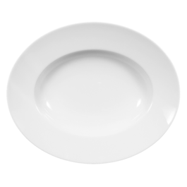 Тарелка  для пасты овальная 32 см белая Meran Seltmann Weiden