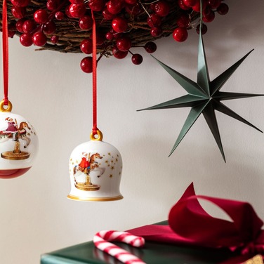 Елочное украшение колокольчик 6,9 см Annual Christmas Edition 2024 Villeroy & Boch