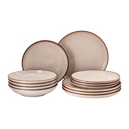 Набор тарелок на 4 персоны/12 предметов Shell Profi Casual Rosenthal
