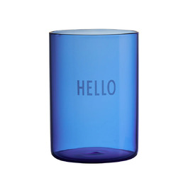 Стакан "Hello" 0,35 л Blue Favourite Design Letters