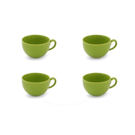 Набор чашек для кофе 0,24 л, 4 предмета, лаймовый Happymix Friesland
