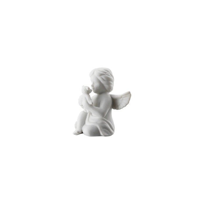 Фигурка "Ангел с плюшевым мишкой" 6,3 см матовая Angels Rosenthal
