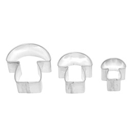 Набор форм для печенья в виде гриба, 3 предмета, RBV Birkmann