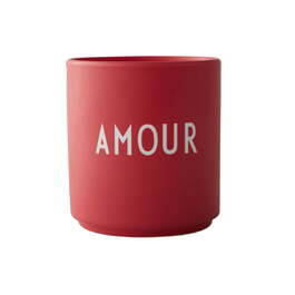 Кружка "Amour" 0,25 л красная Favourite Design Letters