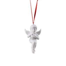 Елочное украшение "Ангел с колокольчиком" 7,5 см Angels Rosenthal