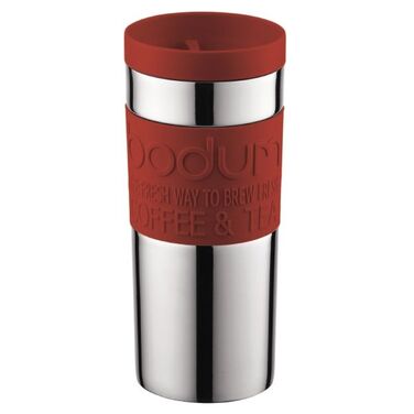 Кружка вакуумная красная, 0,35 л, Travel Mug Bodum