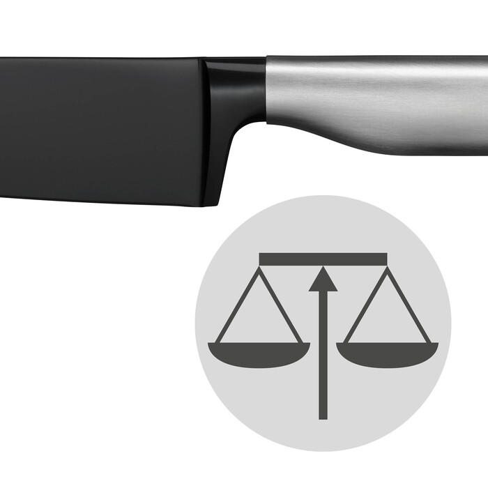 Нож поварской 20 см Black Ultimate WMF