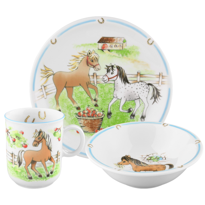 Набор детской посуды 3 предмета Mein Pony Compact Seltmann