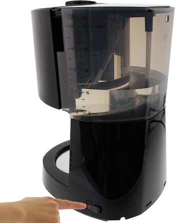 Фильтр-кофеварка на 10 чашек, черная Enjoy Toptherm Melitta