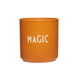 Кружка "Magic" 0,25 л оранжевая Favourite Design Letters