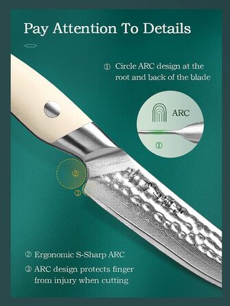 Набор ножей для стейка 4 предмета HEZHEN