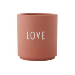 Кружка "Love" 0,25 л розовая Favourite cups Design Letters