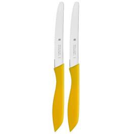 Набор столовых ножей 23 см 2 предмета желтых Snack Knives WMF