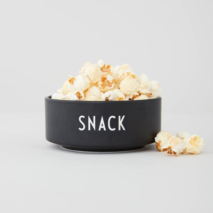 Пиала для закусок "Snack" 12 см Black Favourite Design Letters