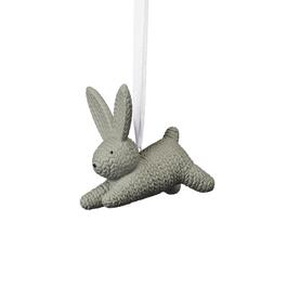 Подвеска "Кролик" серая маленькая 7,5x4x6,5 см Rabbits Rosenthal