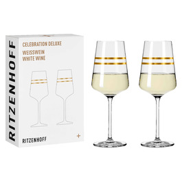 Набор бокалов для белого вина 0,4 л, 2 предмета 'Sonja Eikler' Celebration Deluxe Ritzenhoff